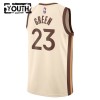 Canotte Bambino Golden State Warriors Draymond Green Nike 2025-26 City Edition Bianco Swingman